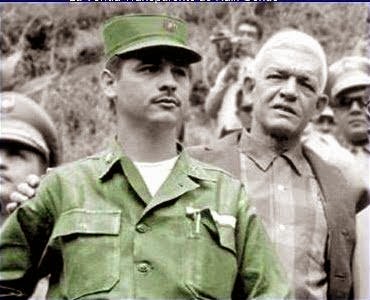 Juan Bosch y el Coronel Tomas Fernandez Dominguez