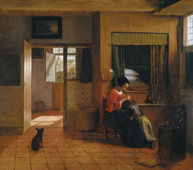 interior-with-a-mother-delousing-her-child-1660